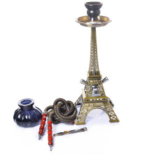 New Arrival Portable RY-71 Eiffel Tower Type Acrylic Hookah Glass Shisha Hookah Acrylic